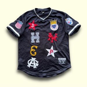 Rings And Crwns Negro League Stitched Logo Jersey Size Medium Baseball MLB